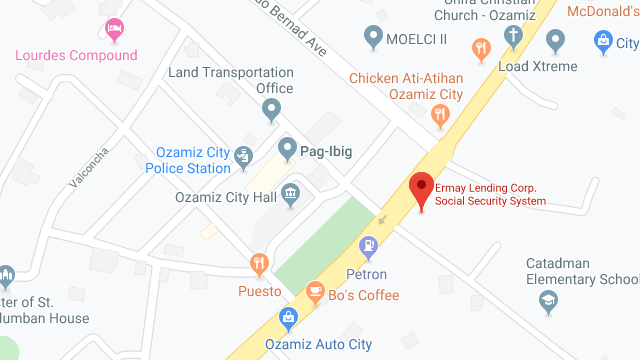 Ermay Lending Corp. Location on Map